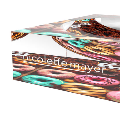 Glazed Donuts Acrylic Candy Catchall Dish