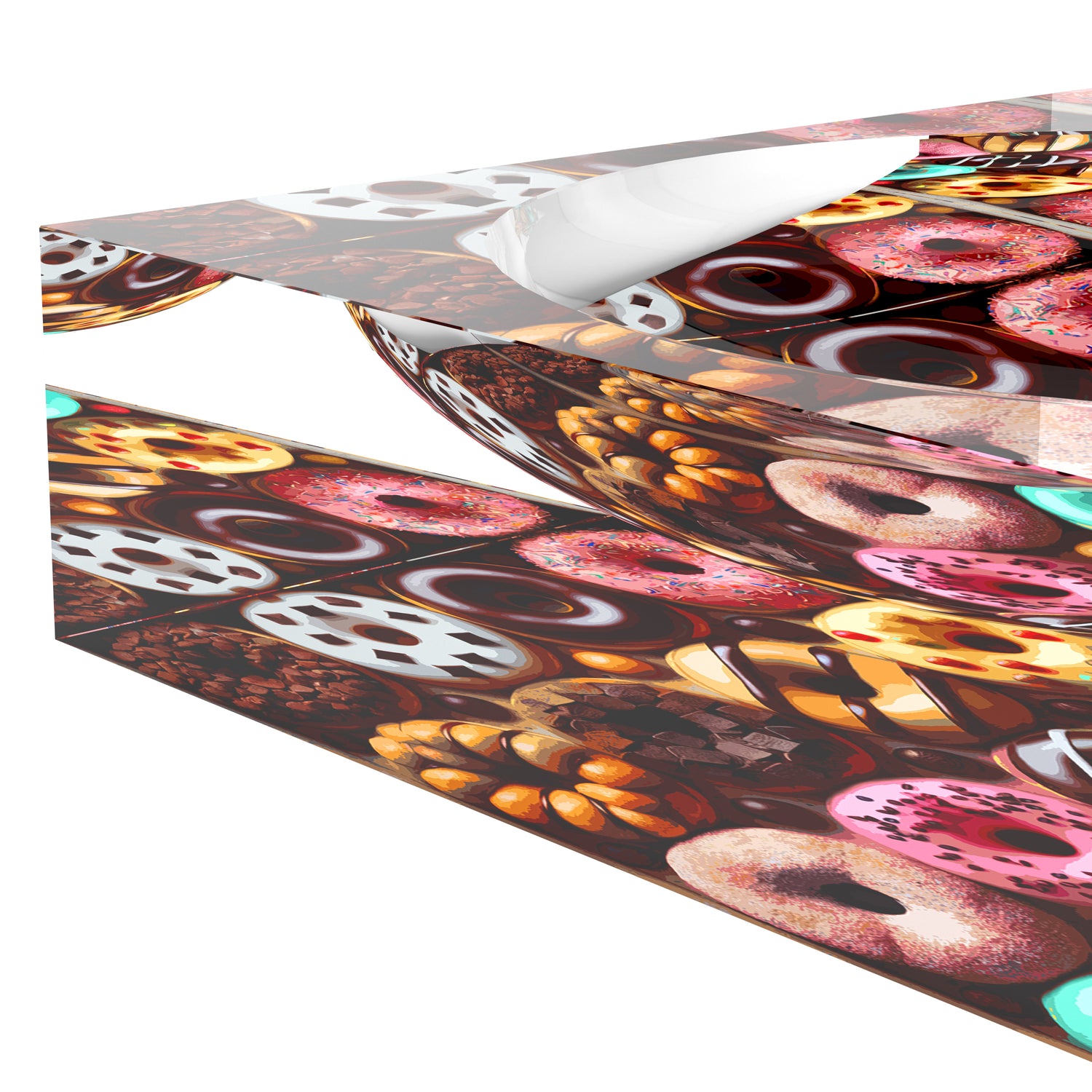Glazed Donuts Acrylic Candy Catchall Dish