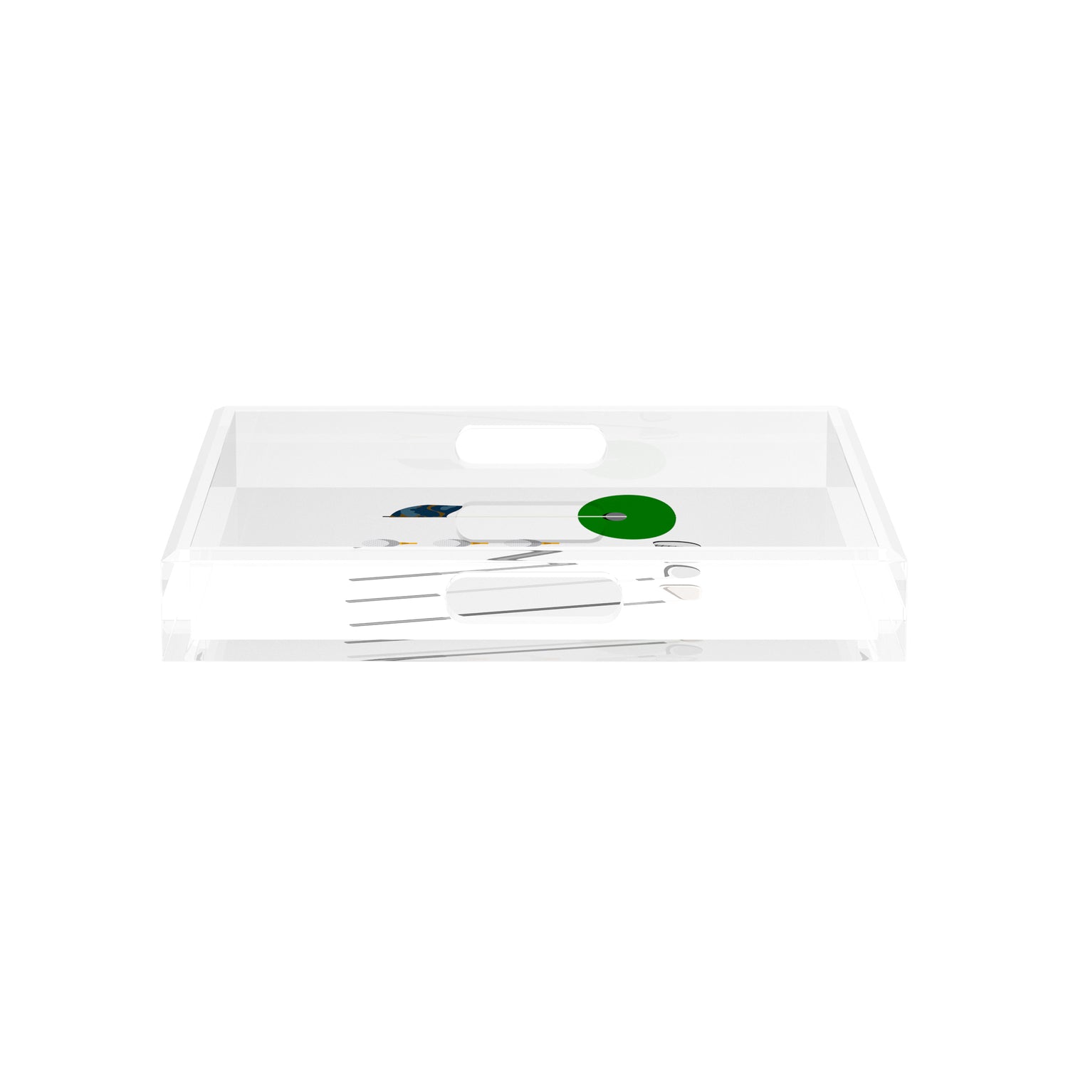 Golf 12X12 Acrylic Tray - nicolettemayer.com 