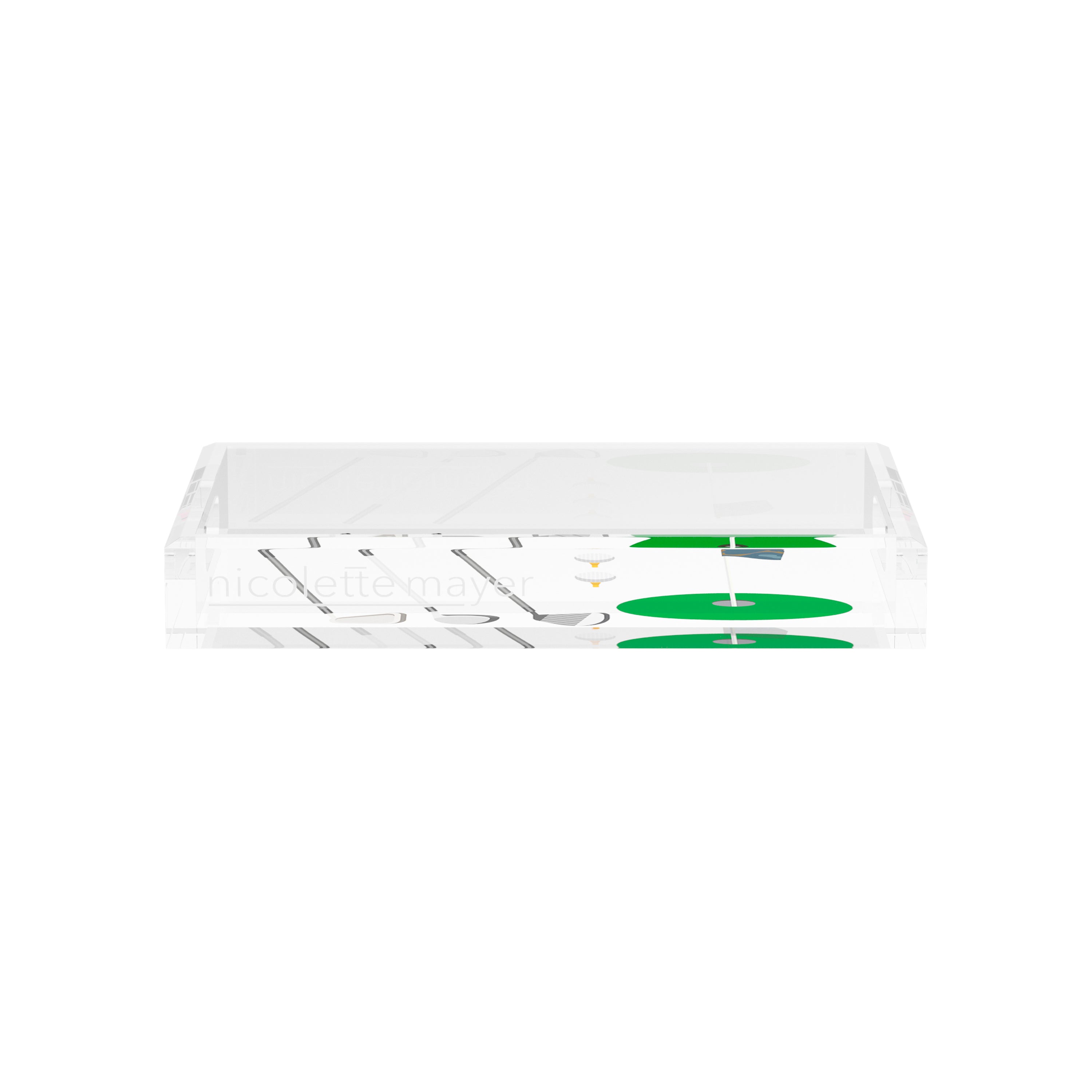 Goft  12.5x7.75 Acrylic Tray - nicolettemayer.com 