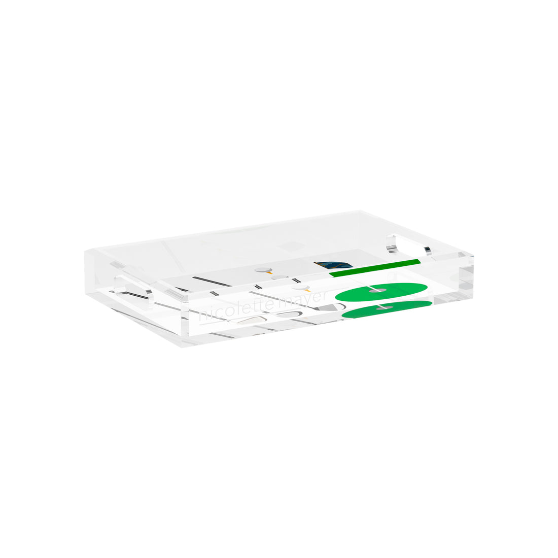 Goft  12.5x7.75 Acrylic Tray - nicolettemayer.com 