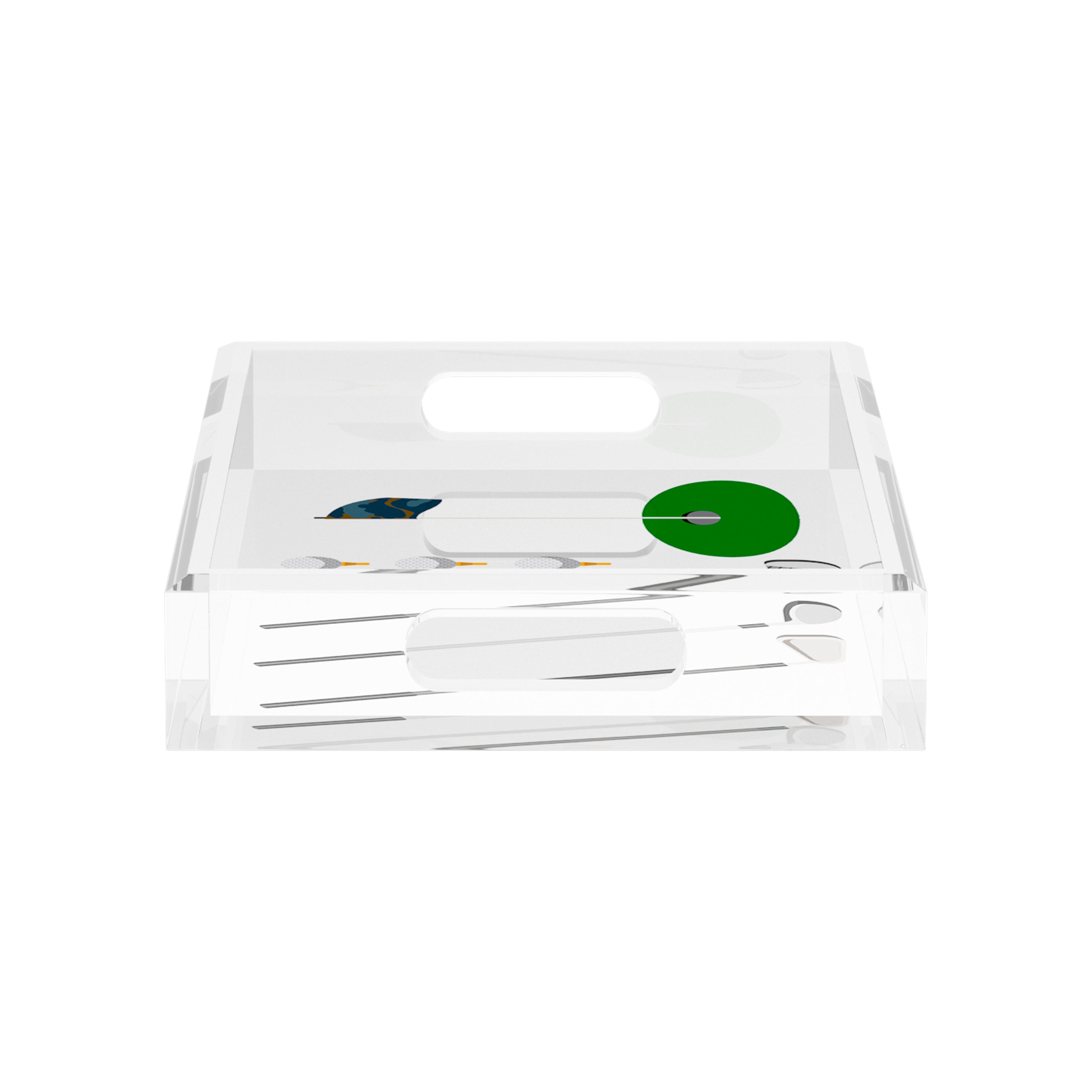 Goft  12.5x7.75 Acrylic Tray - nicolettemayer.com 