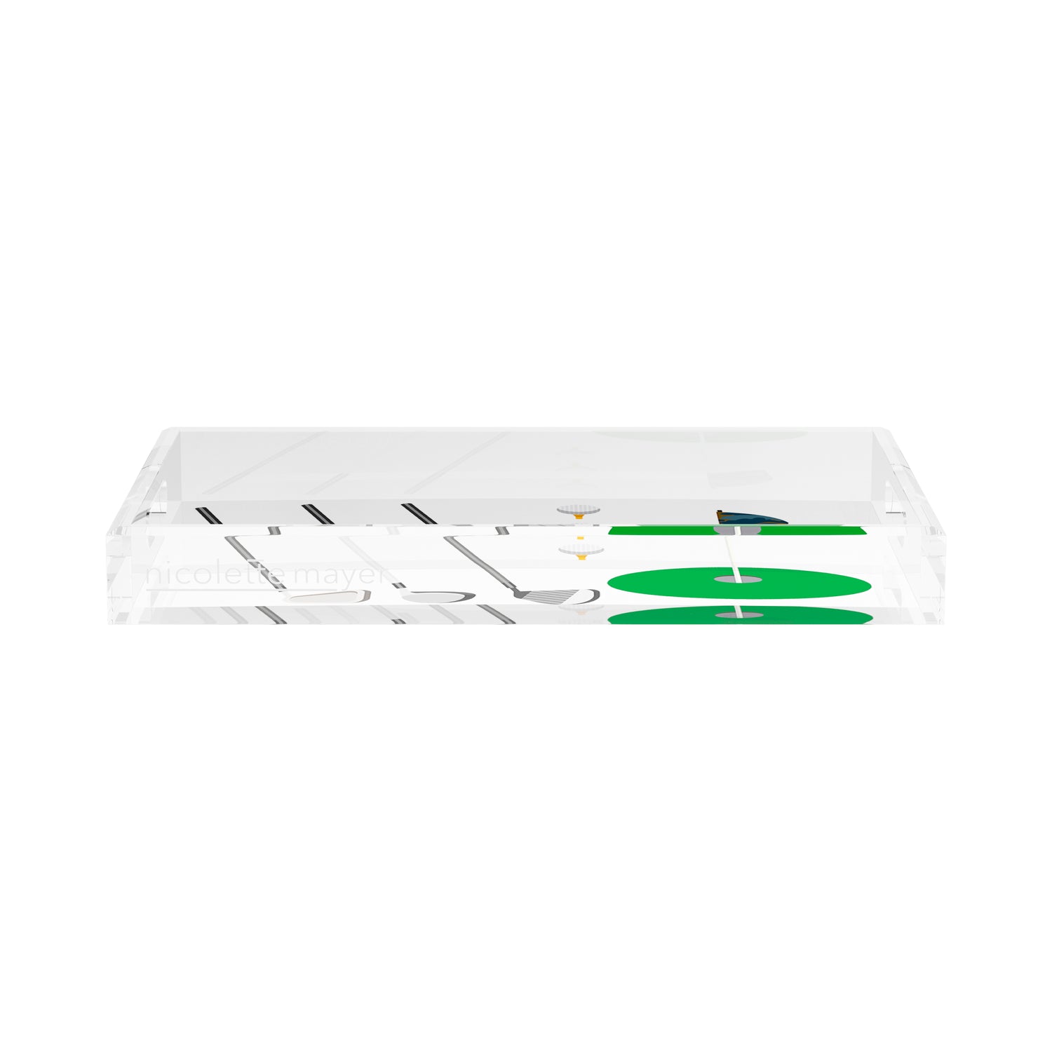 Goft  17X10.5 Acrylic Tray - nicolettemayer.com 