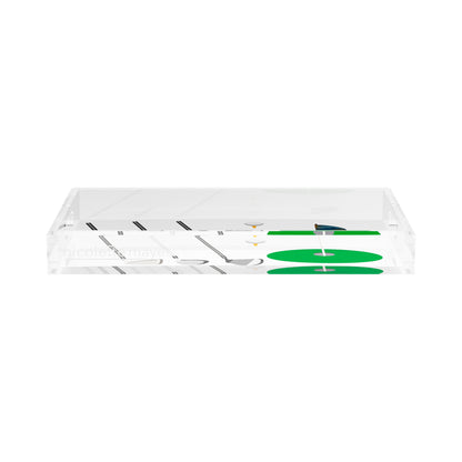 Goft  17X10.5 Acrylic Tray - nicolettemayer.com 