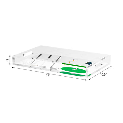 Goft  Set of 3 Acrylic Tray - nicolettemayer.com 