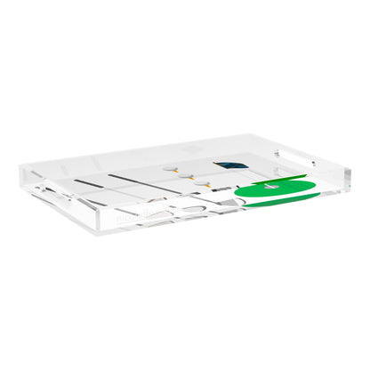 Goft  22.5x14.5 Acrylic Tray - nicolettemayer.com 