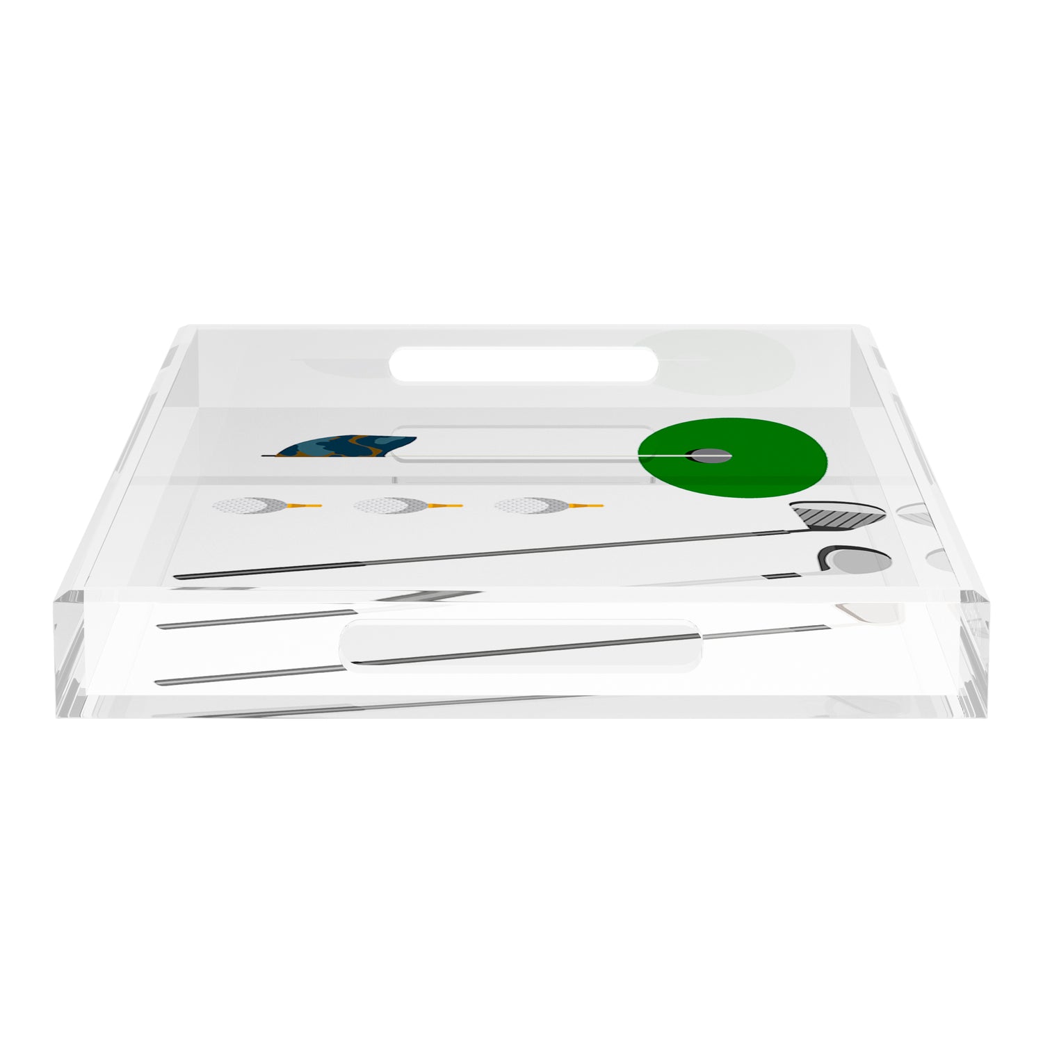 Goft  22.5x14.5 Acrylic Tray - nicolettemayer.com 