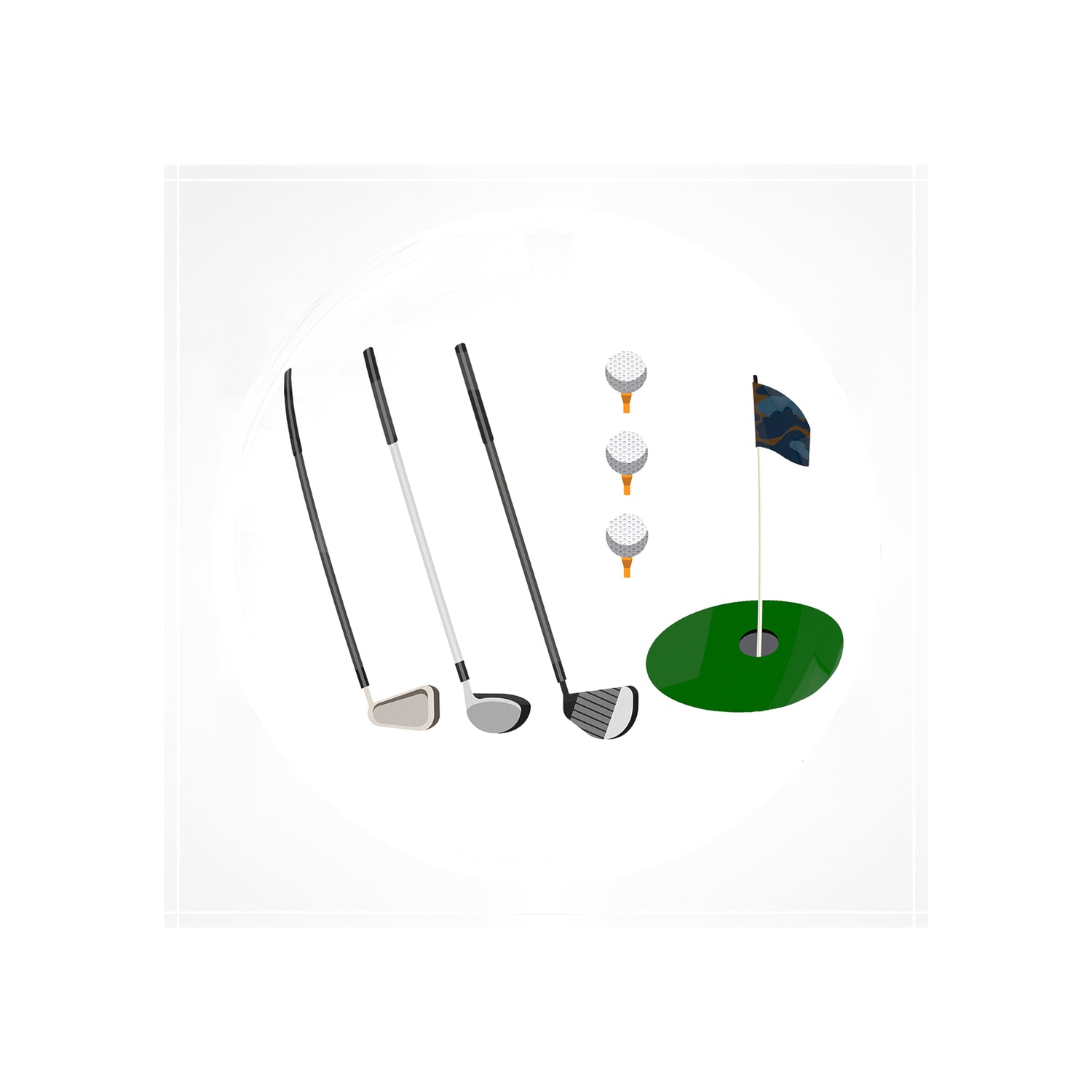 Golf Candy Catchall Dish