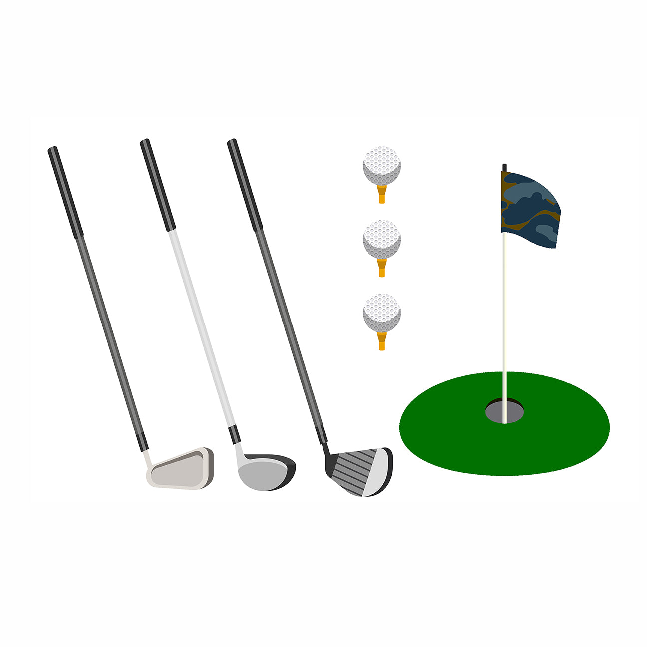 Golf Square Tray