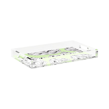 Got Rocks Gemstone Lime 17X10.5 Acrylic Tray - nicolettemayer.com
