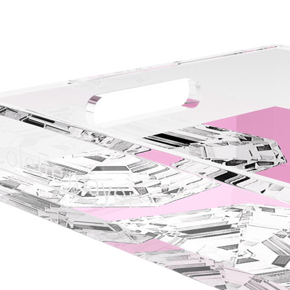 Got Rocks Gemstone Pink 12.5X7.75 Acrylic Tray - nicolettemayer.com
