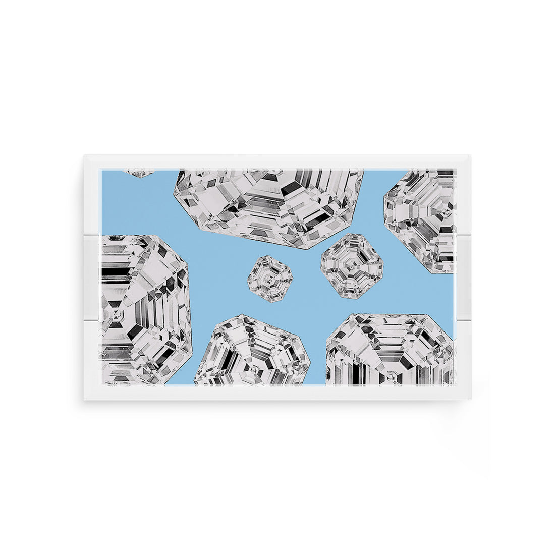 Got Rocks Gemstone Wedge 12.5X7.75 Acrylic Tray - nicolettemayer.com
