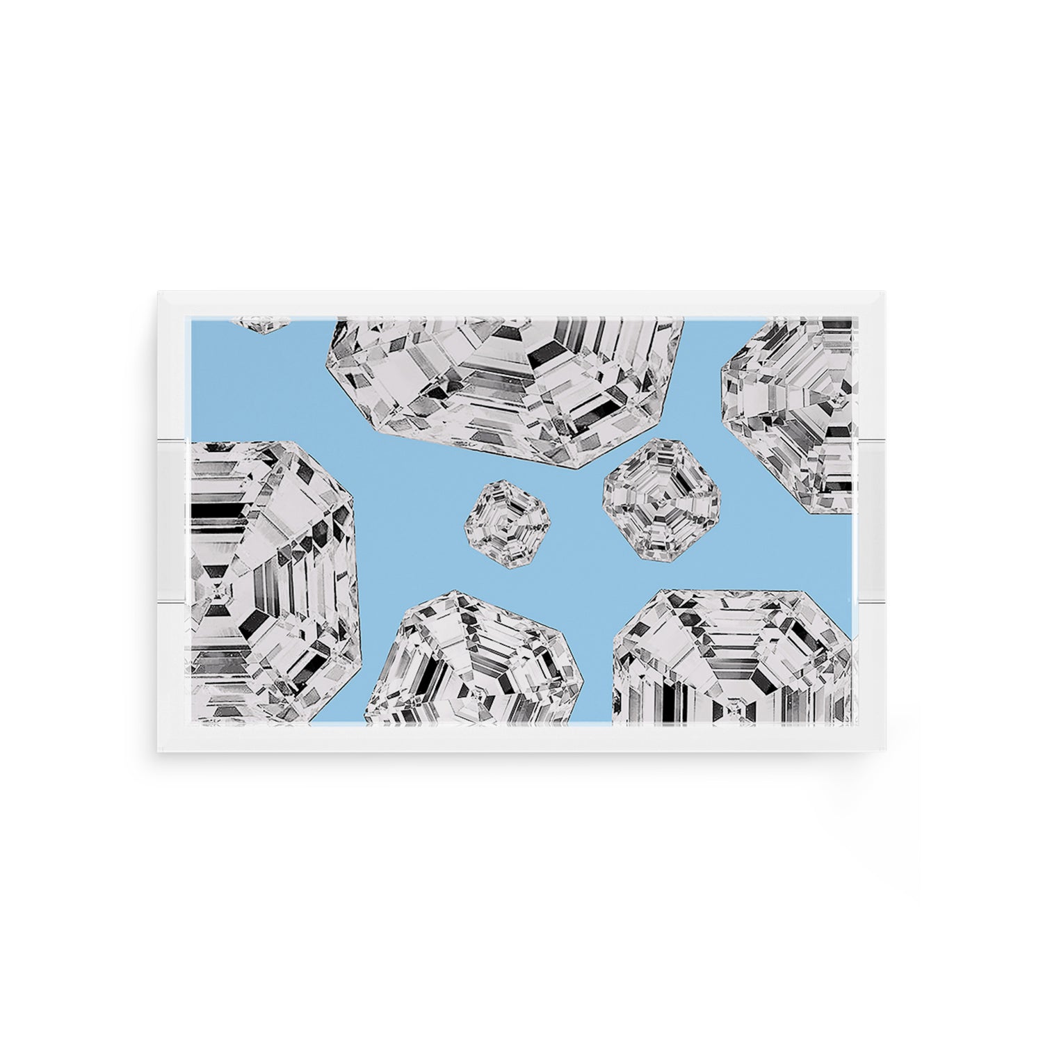 Got Rocks Gemstone Wedge 12.5X7.75 Acrylic Tray - nicolettemayer.com
