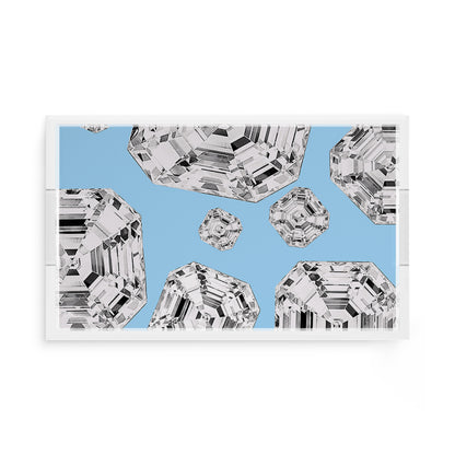 Got Rocks Gemstone Wedge 17X10.5 Acrylic Tray - nicolettemayer.com
