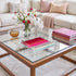 Gradient Red 12X12 Acrylic Tray - nicolettemayer.com
