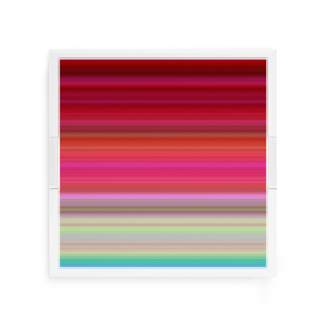 Gradient Red 12X12 Acrylic Tray - nicolettemayer.com
