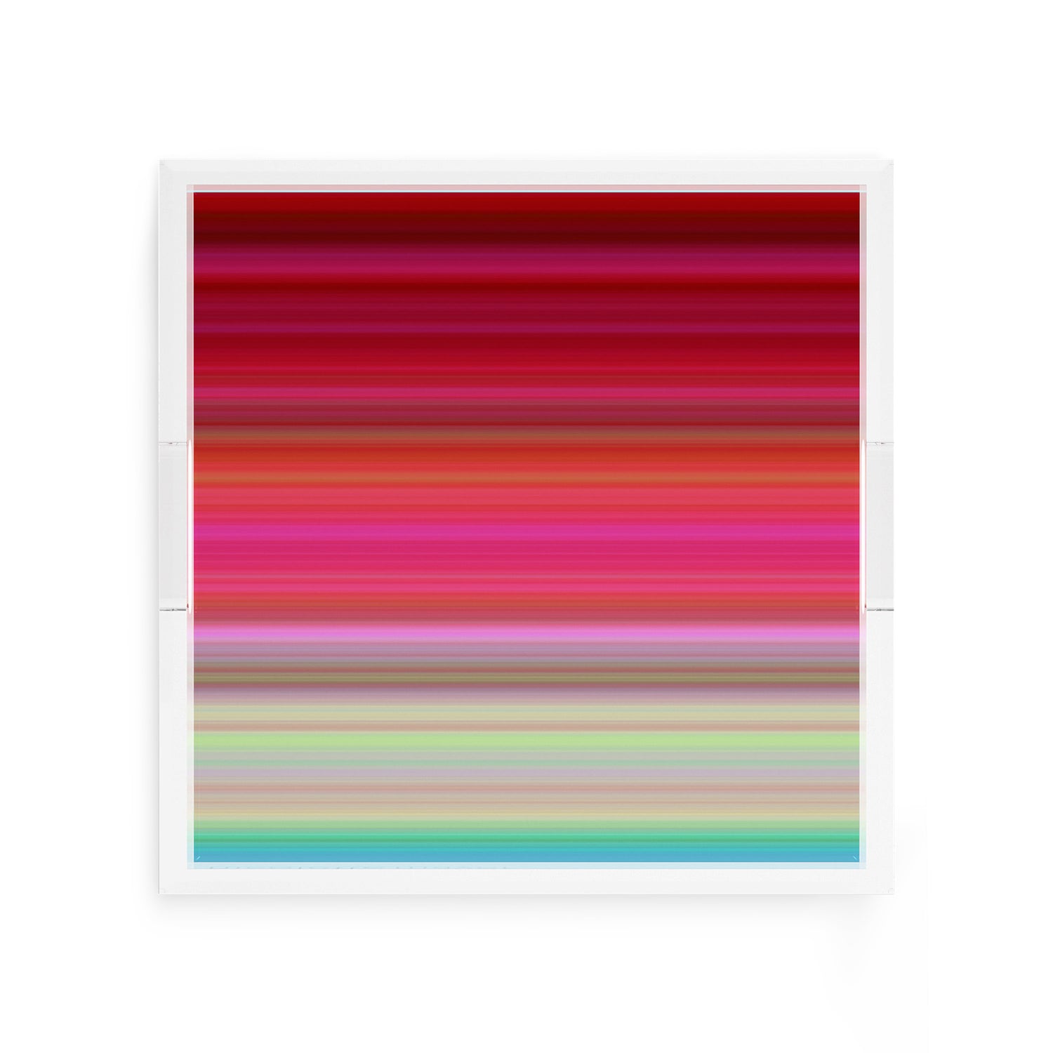 Gradient Red 12X12 Acrylic Tray - nicolettemayer.com
