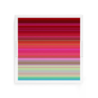 Gradient Red 12X12 Acrylic Tray - nicolettemayer.com

