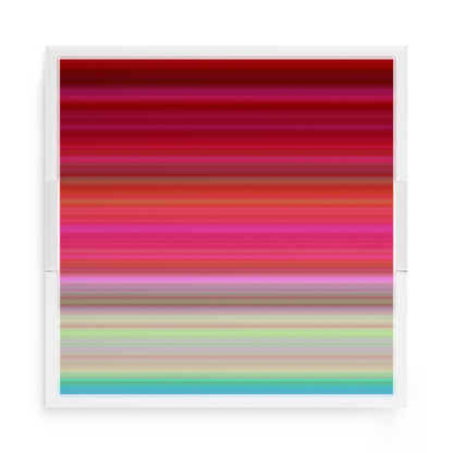 Gradient Red 15X15 Acrylic Tray - nicolettemayer.com
