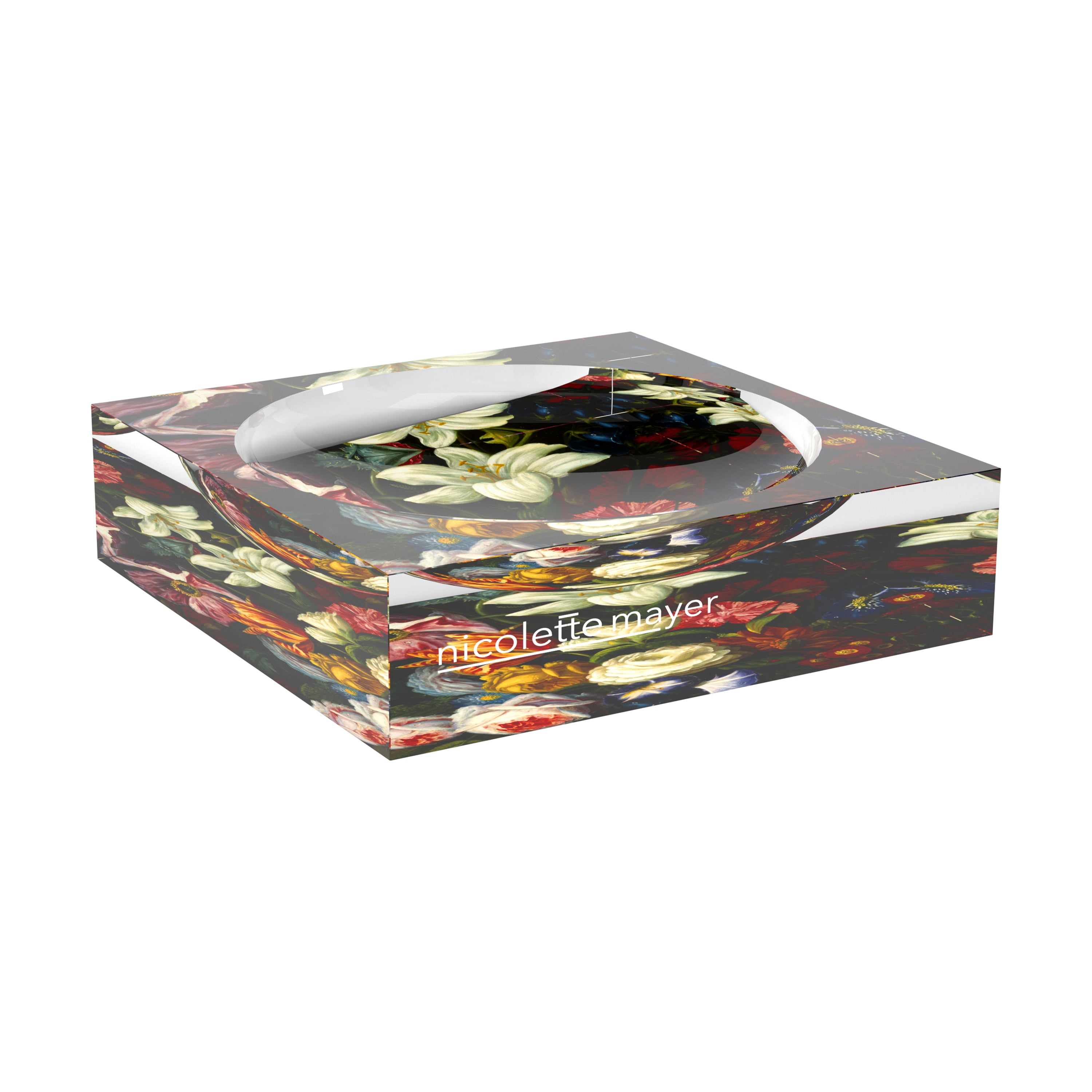 Guerlin Splender Acrylic Candy Catchall Dish - nicolettemayer.com