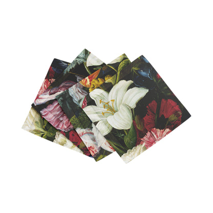 GUERLIN SPLENDOR 6"X6" HEMSTITCH COCKTAIL NAPKINS, SET OF 4 - nicolettemayer.com