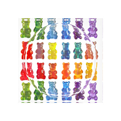 Gummy Bears White Acrylic Candy Catchall Dish