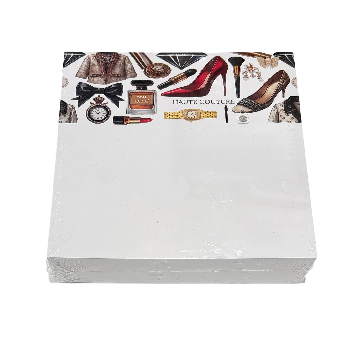 Haute Couture Elements Note Cards With Acrylic Holder
