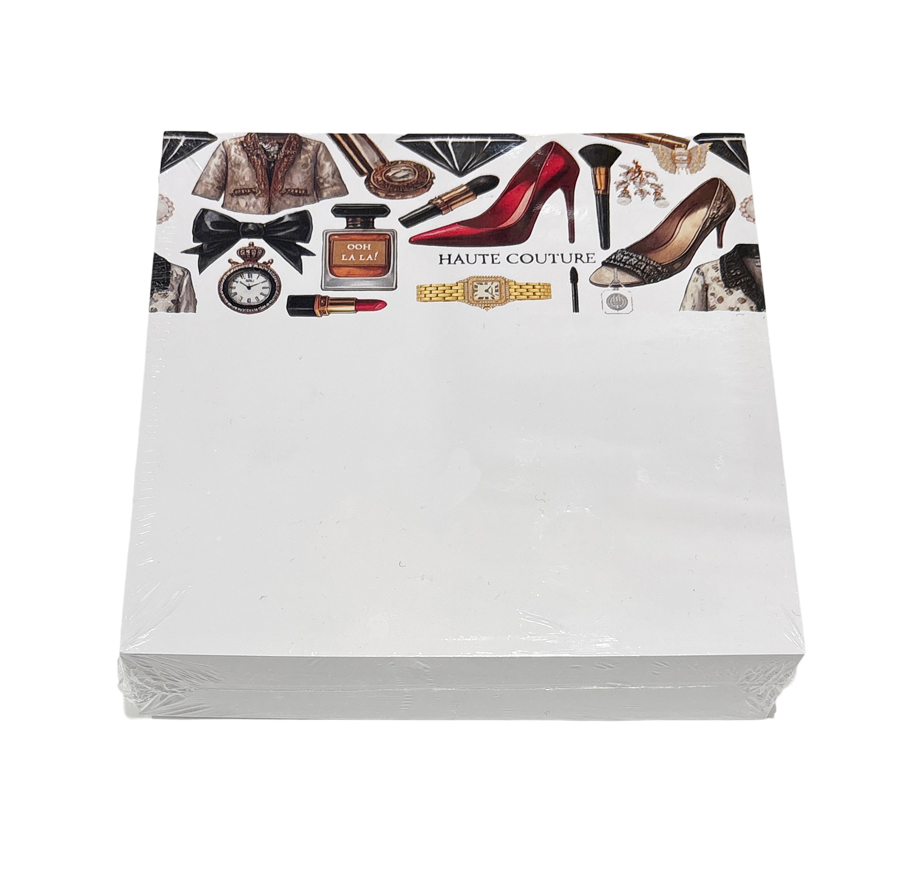 Haute Couture Elements Note Cards With Acrylic Holder
