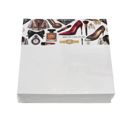 Haute Couture Elements Note Cards With Acrylic Holder