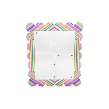 Hex Dylan Acrylic Scallop Frame
