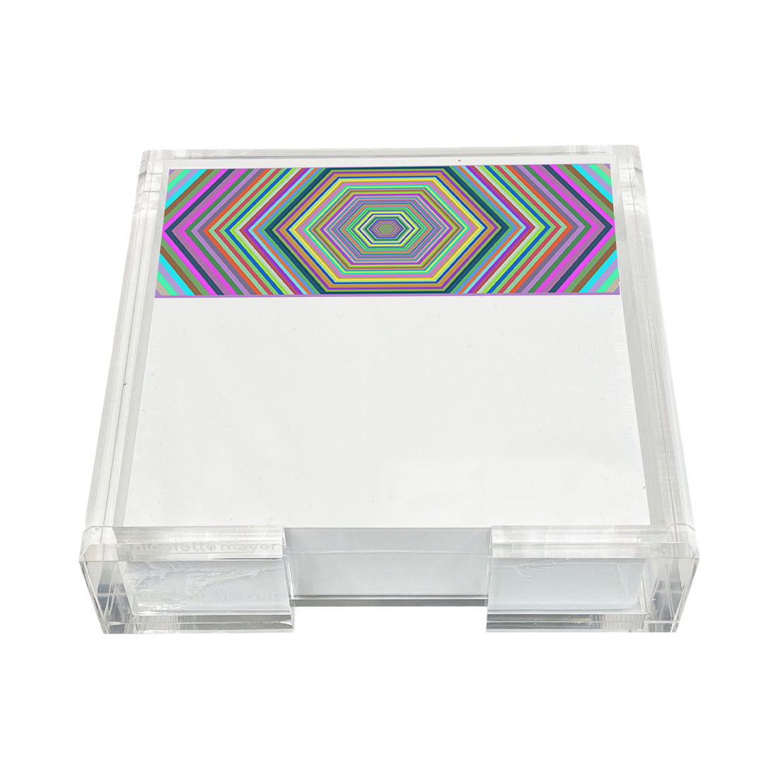 Hex Dylan Note Cards With Acrylic Holder