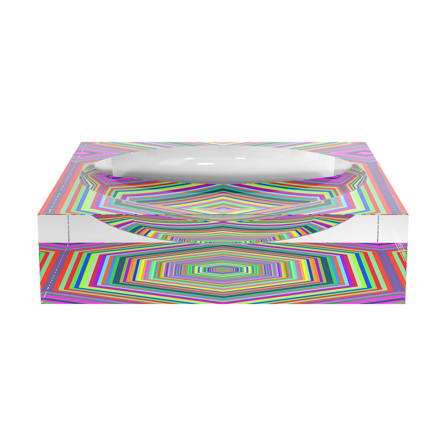 Hex Dylan Acrylic Candy Catchall Dish