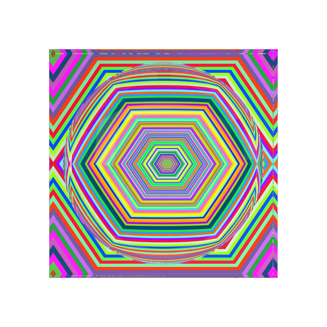 Hex Dylan Acrylic Candy Catchall Dish