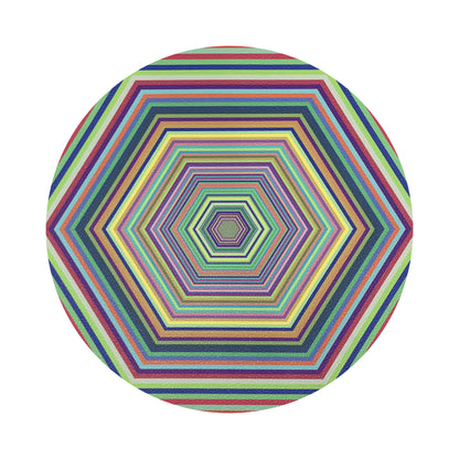 Hex Dylan Vegan Leather Round Coasters