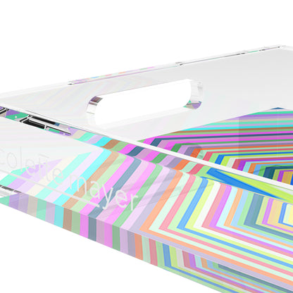 Hex Dylan 12.5X7.75 Acrylic Tray - nicolettemayer.com
