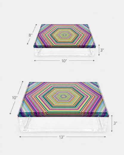 Hex Dylan Acrylic Box - nicolettemayer.com