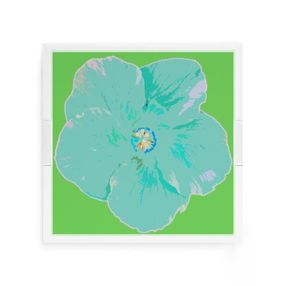 Hibiscus Colony 12X12 Acrylic Tray - nicolettemayer.com
