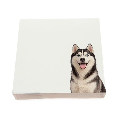 Husky dog note cards by Nicolette Mayer, set of 100