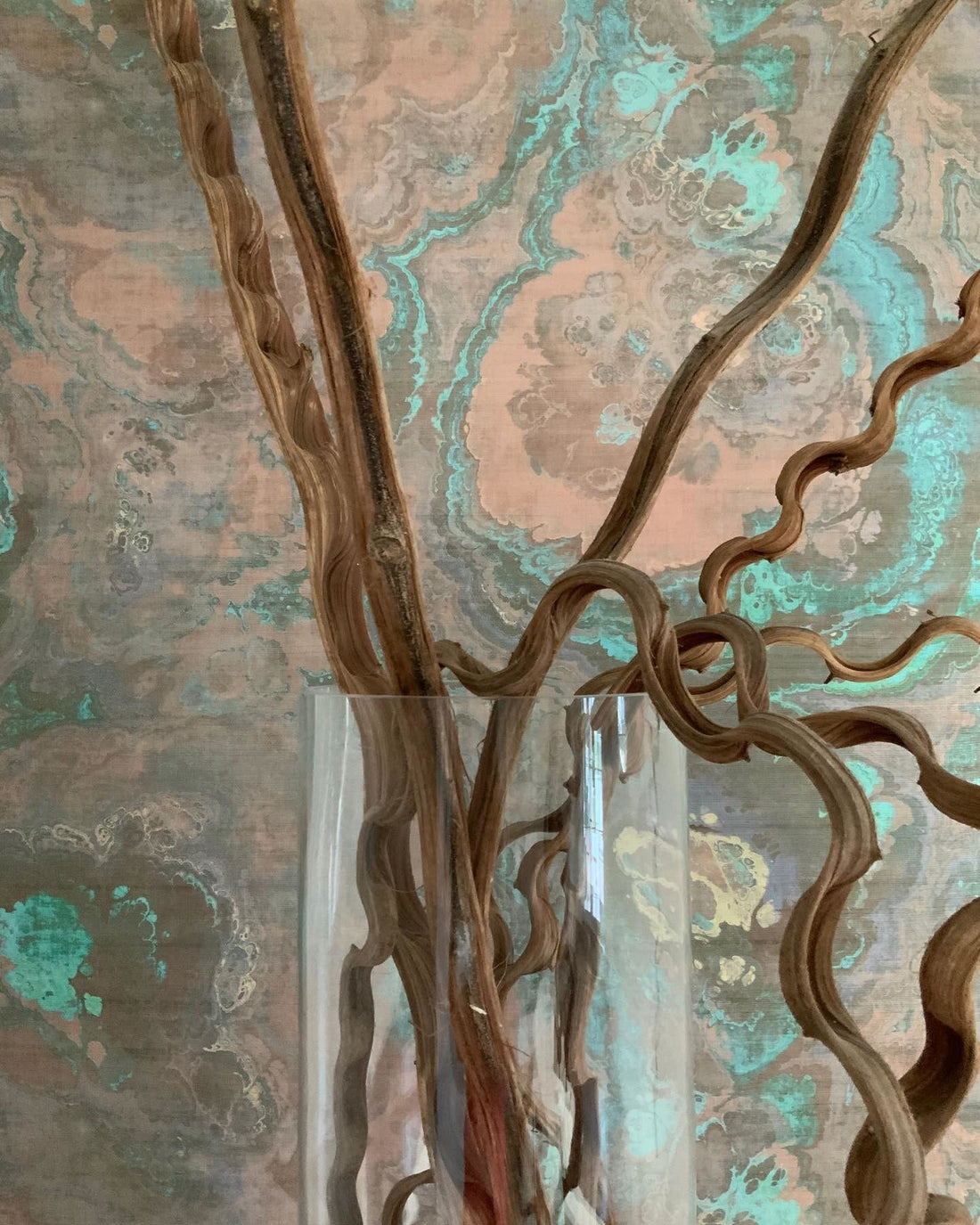 Agate Clay Wallpaper, Per Yard