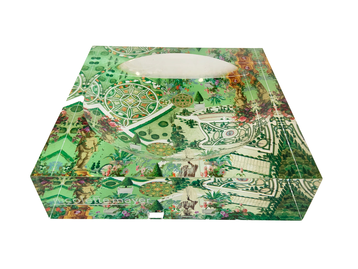Chateau Garden Acrylic Candy Catchall Dish