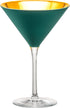 ORO24k Cocktail/Martini/Mocktail Crystal 24k Gold Handmade Glass, Set of 2 - nicolettemayer.com