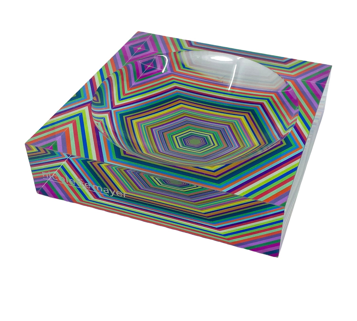 Hex Acrylic Candy Catchall Dish