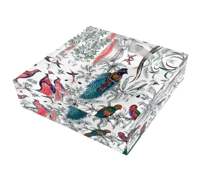 Audubon Exotica Green Persimmon Acrylic Candy Catchall Dish