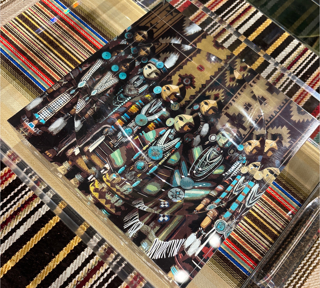 Kachina Dolls Inspired Collection Acrylic Candy Catchall Dish