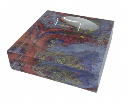 Agate Taupe Acrylic Candy Catchall Dish