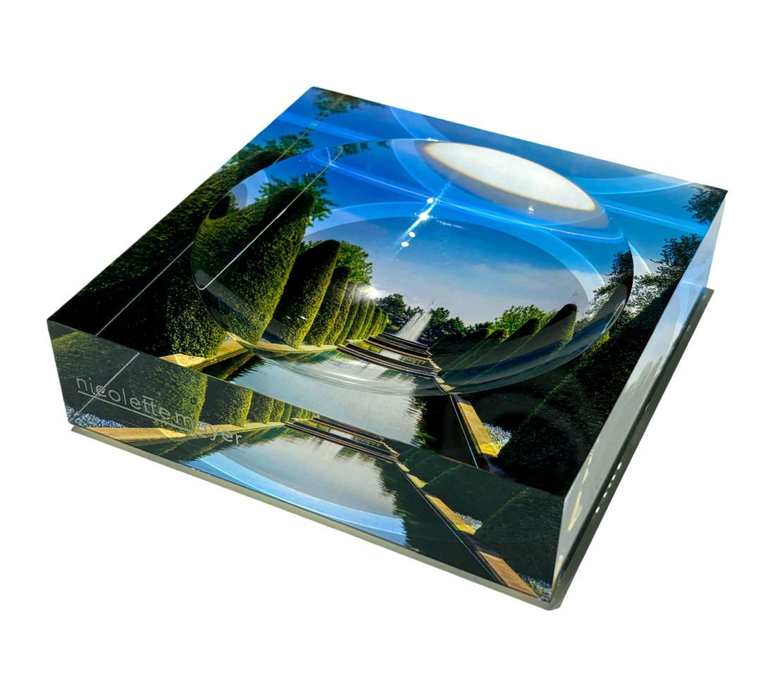 Conical Topiary Acrylic Candy Catchall Dish
