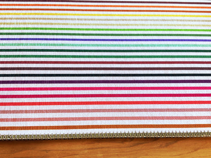 Spectrum White Brights Chenille Washables Rug