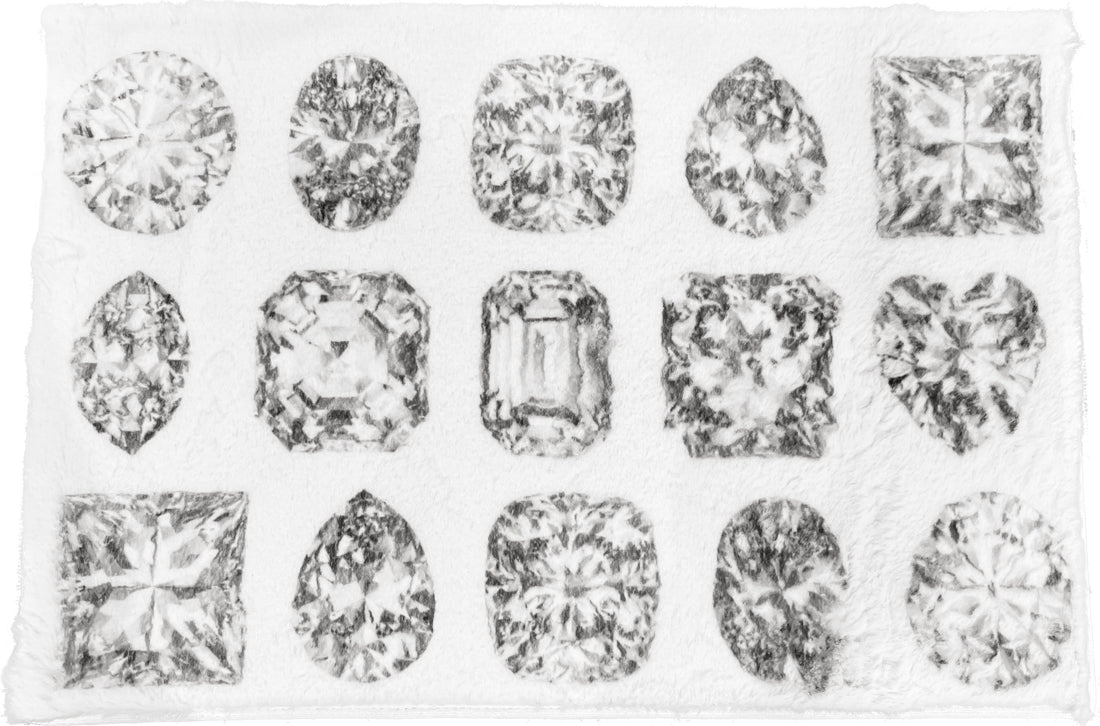 Bougie Diamonds Ice Rectangle Cloud