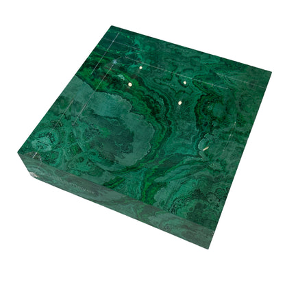 Agate Malachite  Acrylic Candy Catchall Dish