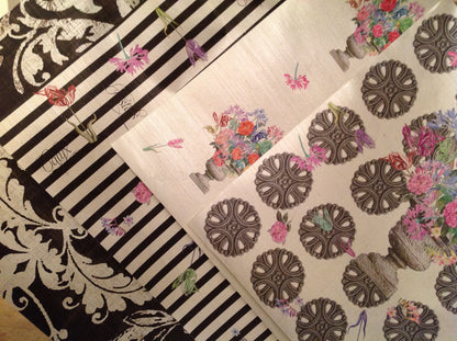 Pistil Metal Wallpaper 8 Yard Roll - nicolettemayer.com